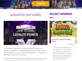 Jackpotcity free spins